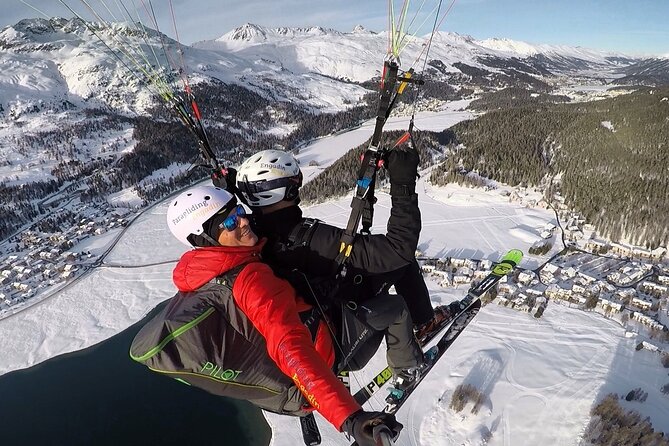 Paragliding Tandem Flights in Engadin