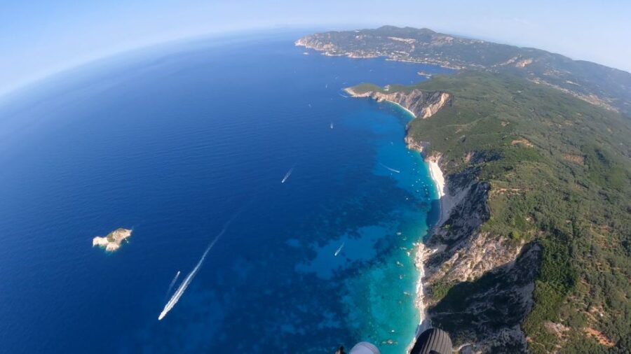 Paramotor Flight over Corfu's West Coast - The Experience in Detail