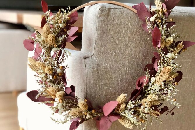 Paris 1e: Preserved Flower Wreath Workshop