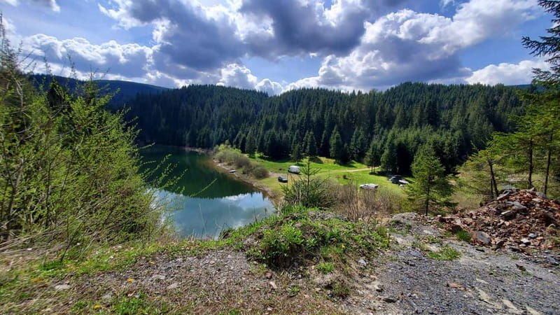 Pick-up from Cluj: e-Mountain Bike Tour Lake Dragan - An Overview of the Experience