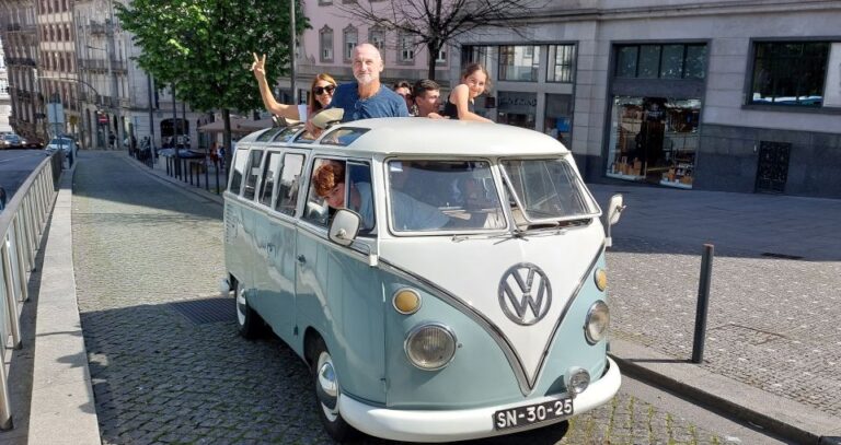 Porto: Exclusive Sightseeing Tour- VW Kombi (2 to 8 people)
