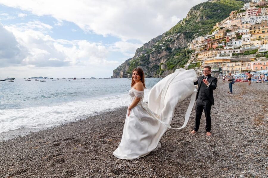 Positano : professional photo shoot 'Trash the dress' - Good To Know