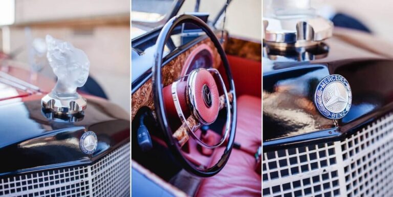 Prague: 120min Private Tour in Vintage Car, up to 6people!