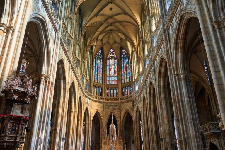 Prague Castle St. Vitus Cathedral, Royal Palace, St. George’s Basilica
