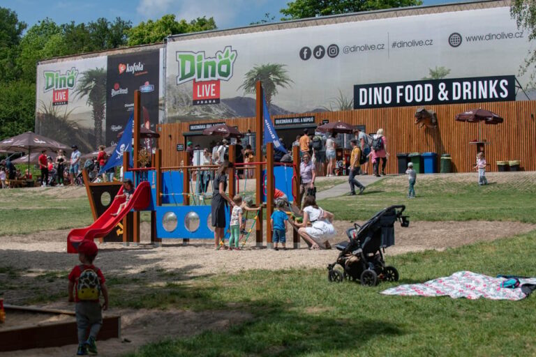 Prague DinoLive: Dinosaur Park Entry Ticket
