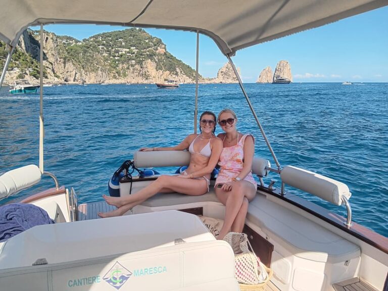 Private Boat Tour from Positano to Capri island & Nerano