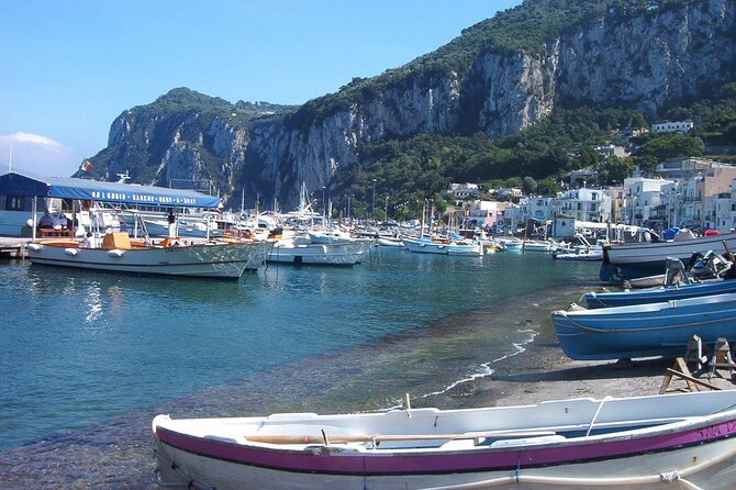 Private Capri Blue Grotto No Stress Tour with Kids from Sorrento