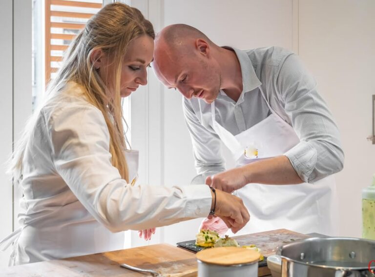 PRIVATE Cooking Class & Wine Experience with Sommelier