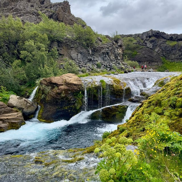 Private Secret circle tour: Háifoss, Gjáin, The Turf farm