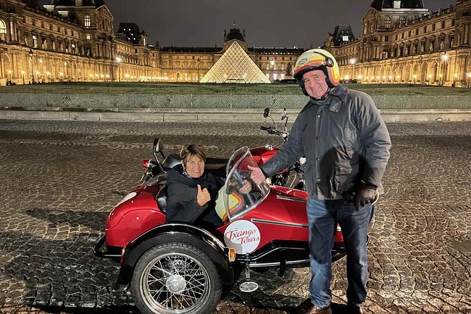 Private Sidecar Tour of Paris at Night with drinks - What You Can Expect on the Itinerary