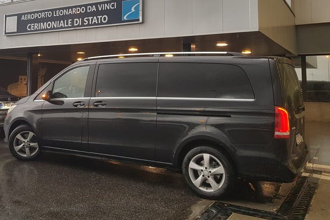Private transfer from Fiumicino Airport to Rome city centre and vice versa