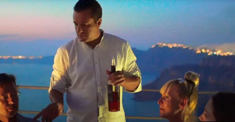 Private Wine Tasting Tour with a Santorini Sunset Ending