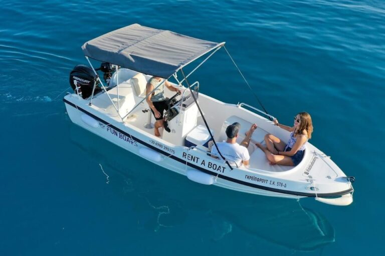 Provatas : small boat rental to Kleftiko