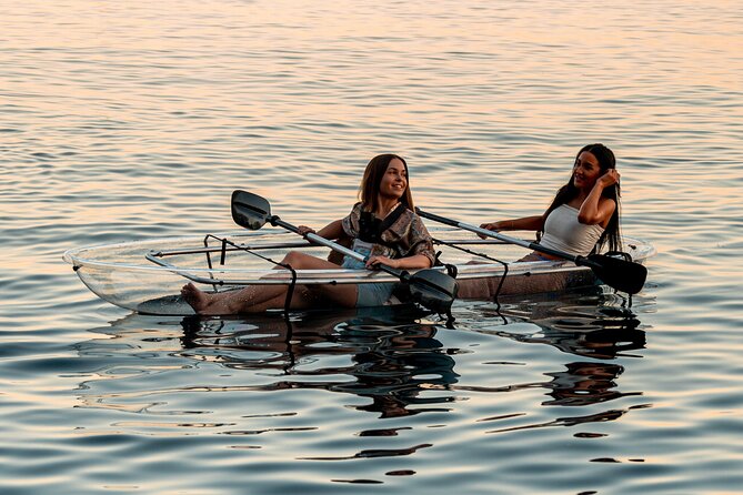 Pula: Sunset/Night-time Illuminated Transparent Kayak Cave Tour