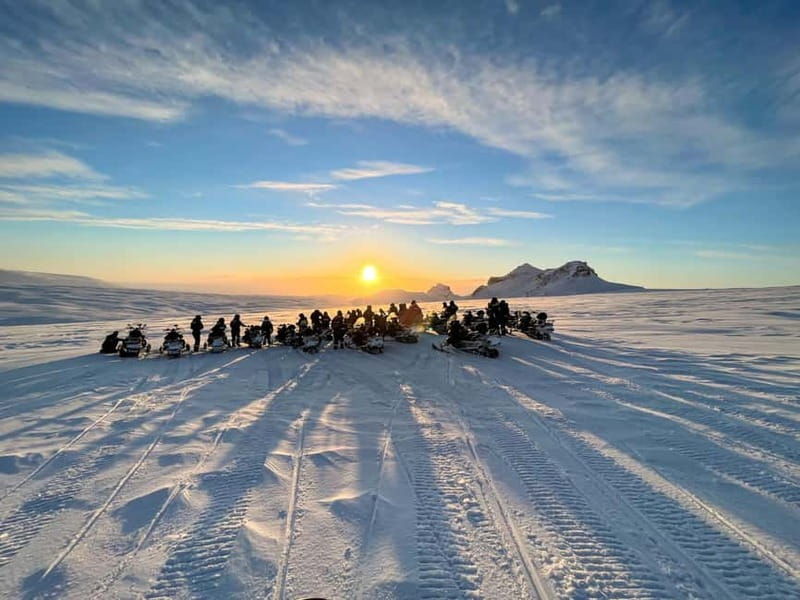 Reykjavík: Glacier Snowmobile and Hot Springs with Pickup - What’s Included and What to Know