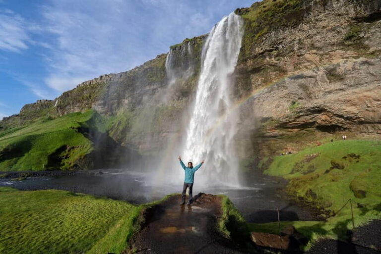 Reykjavik: Katla Ice Cave & South Coast Waterfalls Tour