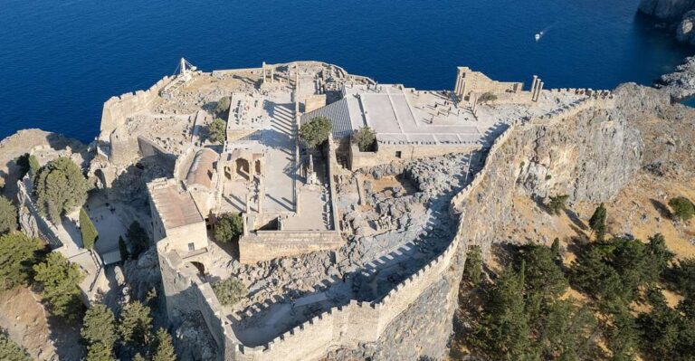 Rhodes: Acropolis of Lindos Entry Ticket with Audio Guide