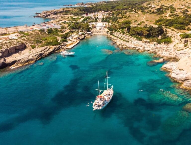 Rhodes: Sunset Cruise w/ Gourmet Buffet, Drinks & Live Music
