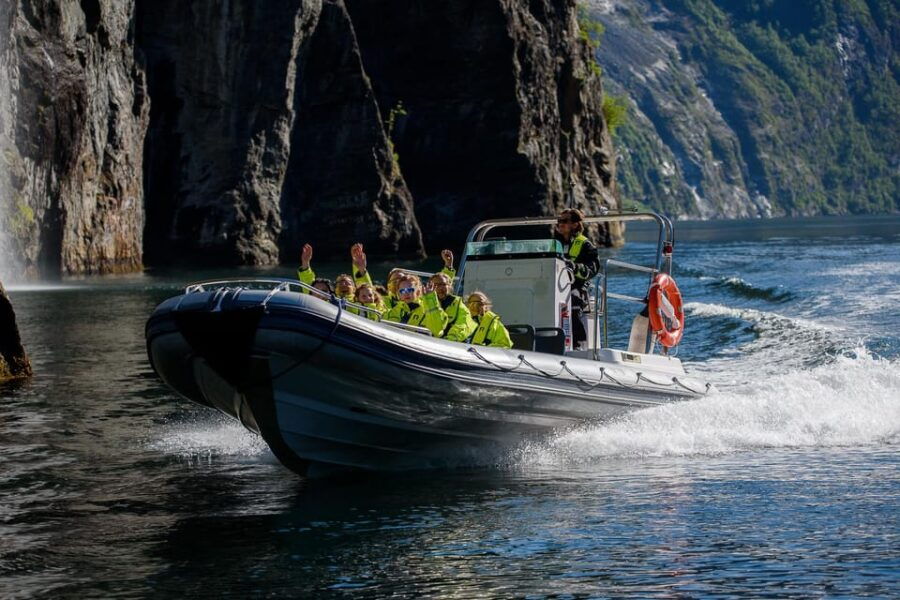 RIB Geiranger - Fjordsafari - A Thrilling and Intimate Fjord Experience
