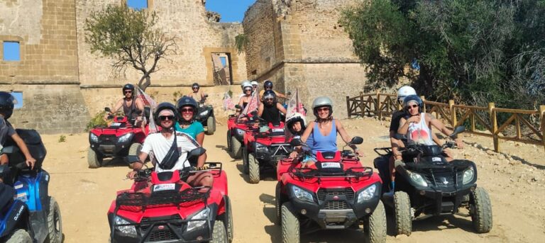 Ribera: Quad bike tour to Poggiodiana Castle & surroundings