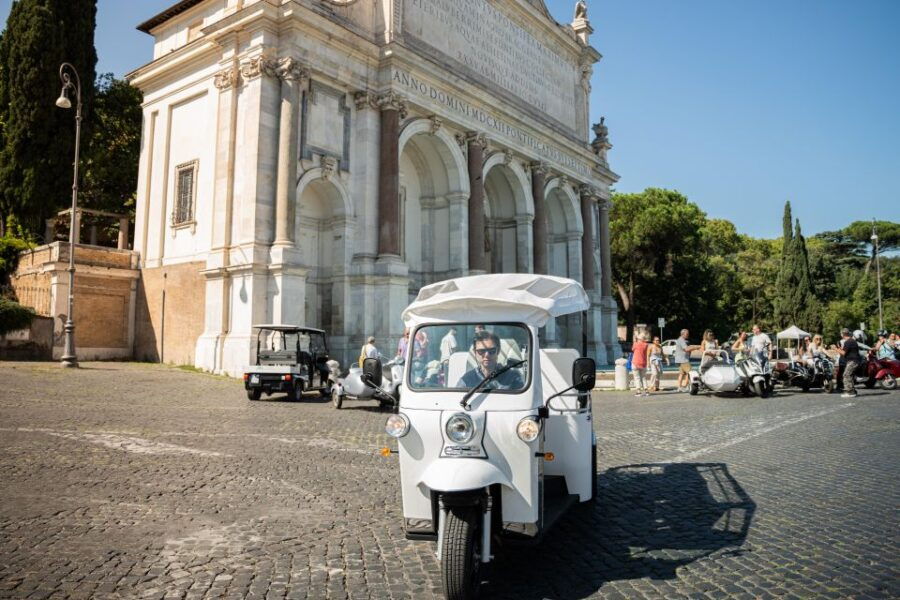 Rome: 2-Hour Vip Tuk-tuk tour with Hotel Pickup and Prosecco - The Route Breakdown and What You’ll Experience
