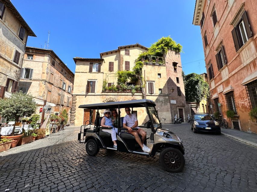 Rome 6 hours Private Golf Cart Tour with Hotel pickup - The Itinerary: A Carefully Curated Journey