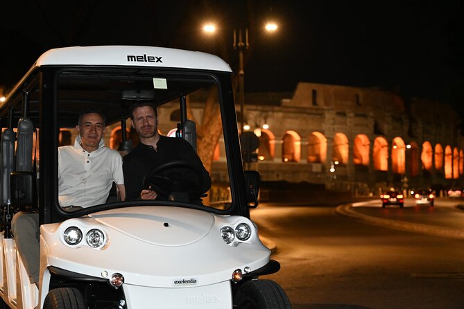 Rome- Golden Hour Golf Cart/E-Calessino Tour
