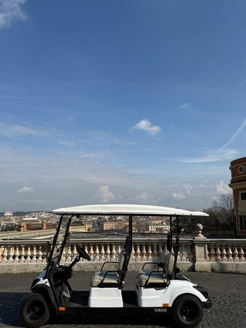 Rome: Golf Cart Sightseeing Tour With Pro Photographer