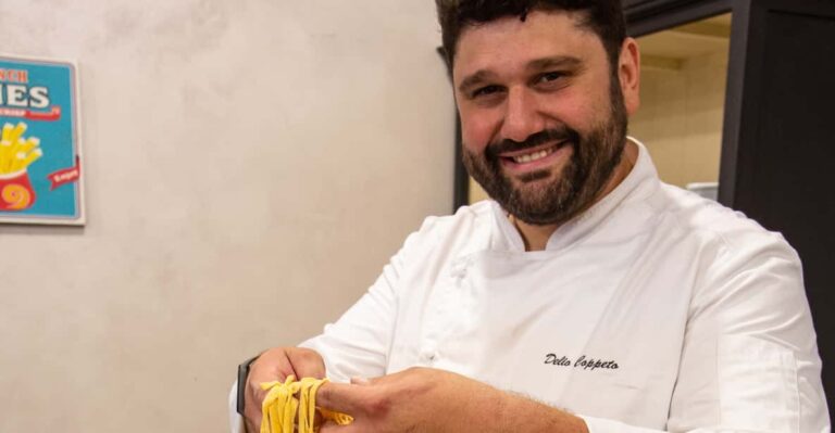 Rome: Handmade Pasta Cooking Class with Professional Chef