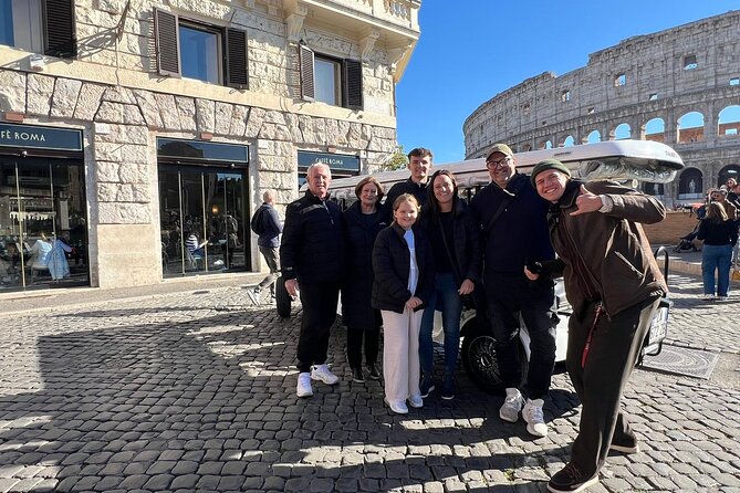 Rome Highlights Private Tour by Golf Cart