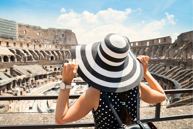 Rome in a Day Audio Guided Bus Tour with Colosseum entry ticket
