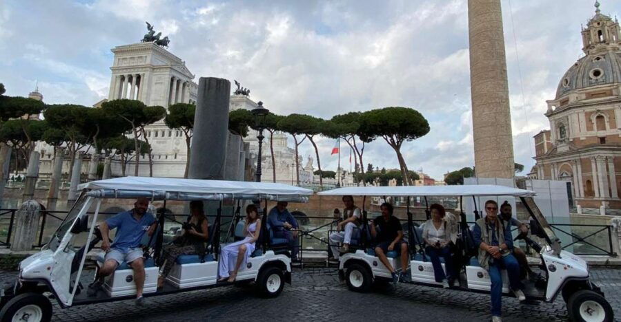 Rome: Private Customizable 3-Hour Golf Cart City Tour - Itinerary Breakdown and What to Expect
