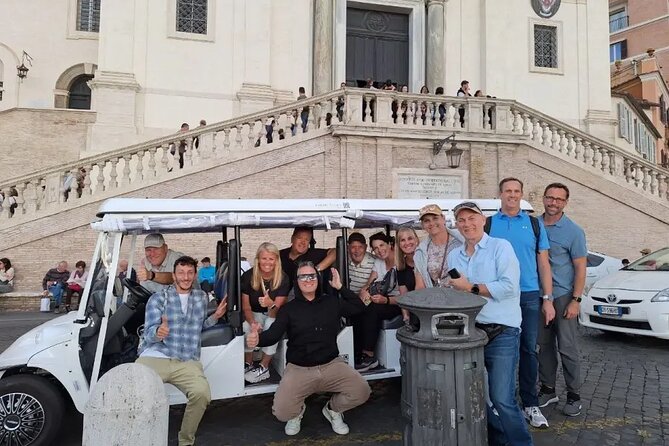 Rome Private Half-Day Tour with Option Golf Cart or Classic eFiat - The Booking and Price