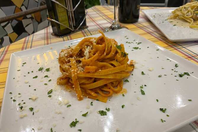 Rome – Tagliatelle Cooking Class with sit down Meal & Prosecco