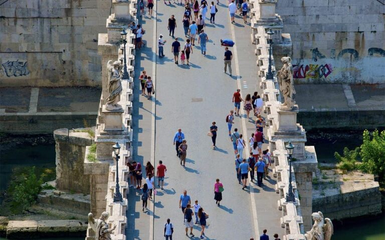 Rome Walking Tour Through Castel SantAngelos History