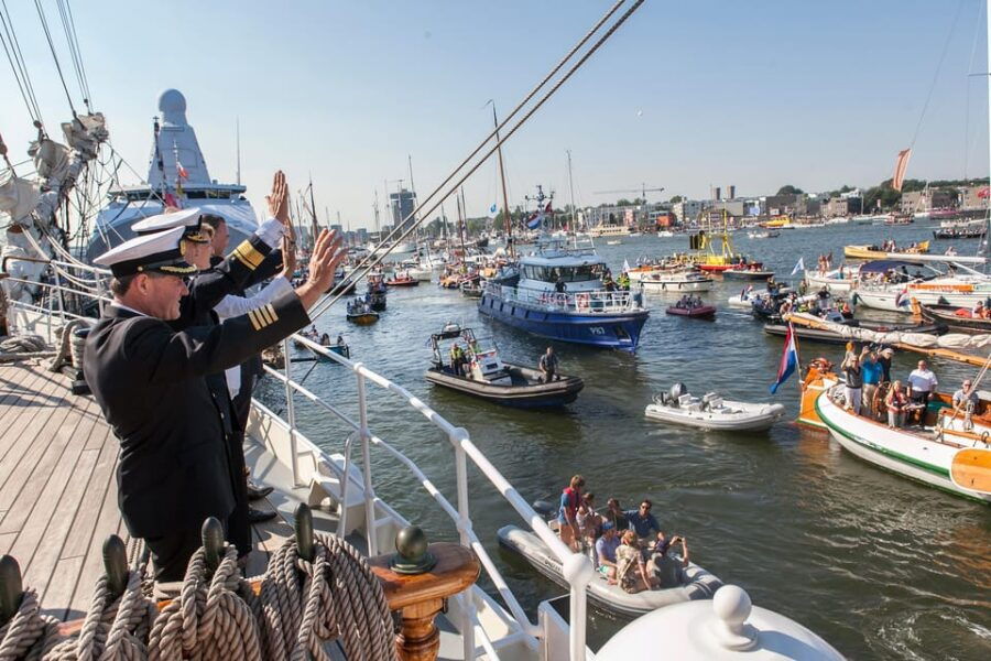 SAIL 2025 Cruise from Amsterdam Central Station - What to Expect on the Tour