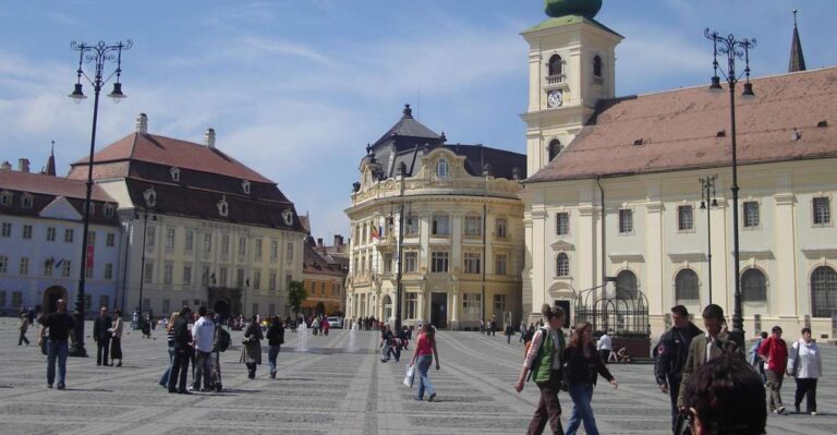 SB01 – City Tour Sibiu: Exploring the Heart of Transylvania
