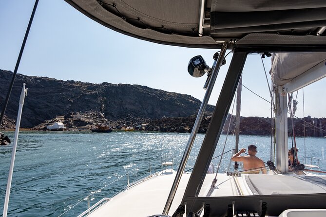 Semi Private Santorini Catamaran Tour