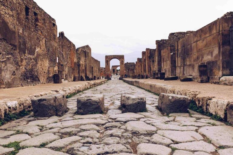 Shore Excursions: Pompeii & Vesuvius shared guided tour