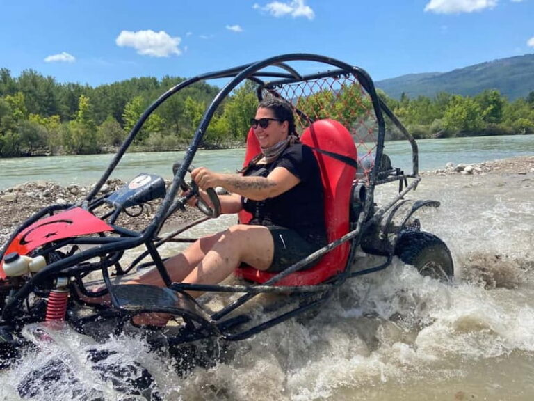 Side/Antalya: Canyon Rafting, Buggy or Quad, & Zipline Tour