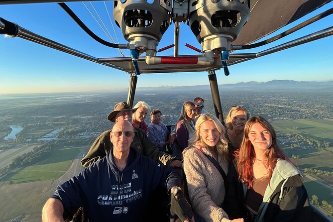 Sky bound Adventures Snohomish Sunset Hot Air Balloon Ride