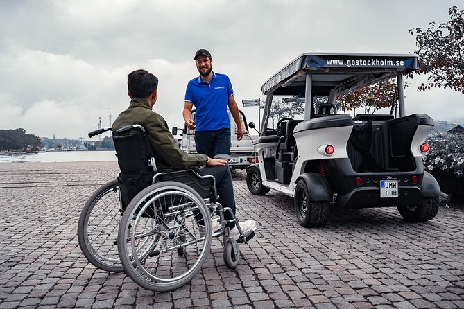 Stockholm Highlights: Private Golf Cart Tour