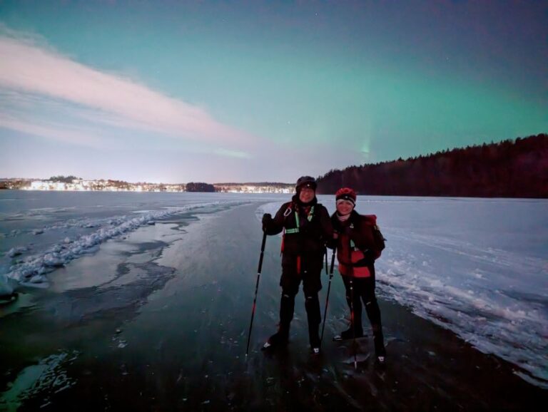 Stockholm: Ice Skating in the Moonlight with Hot Chocolate