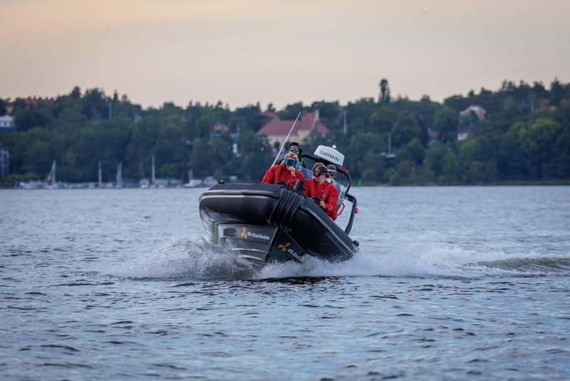 Stockholm: RIB Speed boat tour incl. island visit - An Exciting Way to Discover Stockholm’s Archipelago