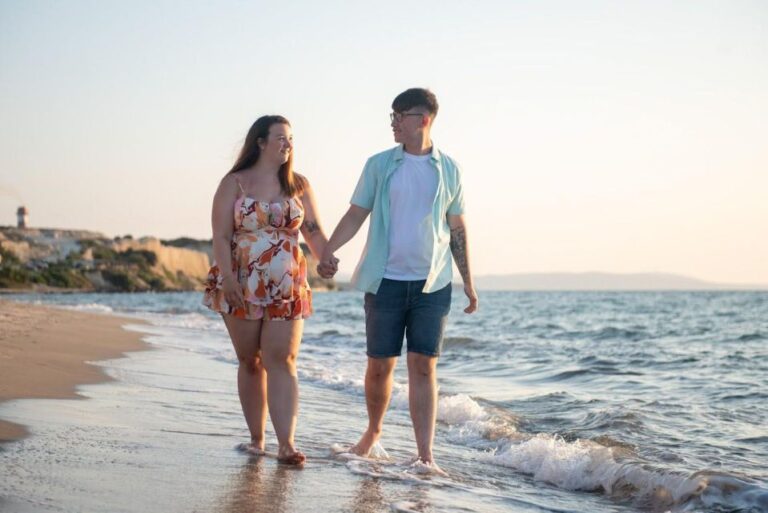 Sunset Photo shoot on the beach Kos island