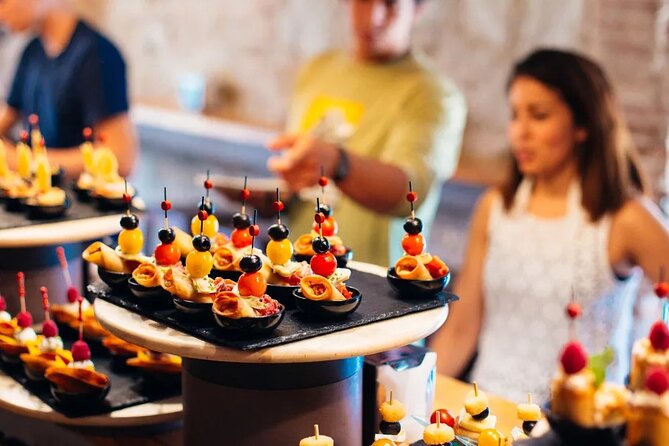 Tasty Tapas & Drinks Tour with a Rooftop Included