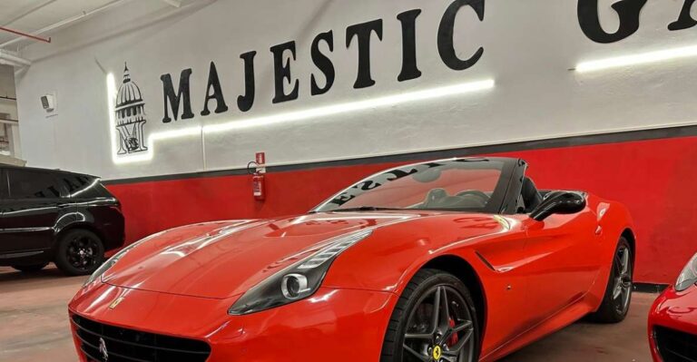 Test drive a Ferrari with an instructor in central Rome
