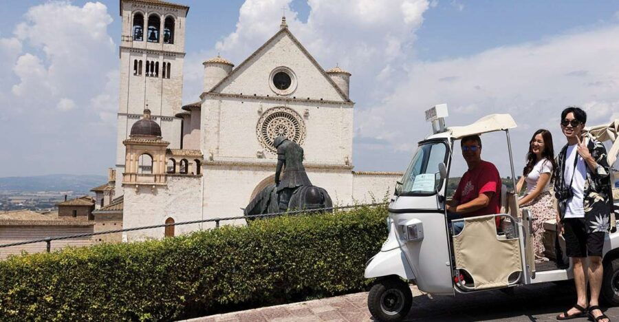 The Life of Saint Francis Tour by Tuk Tuk: English & Spanish - Discovering Assisi on a Tuk Tuk