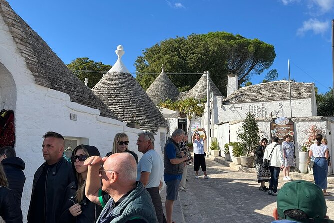 Tour di Alberobello & Guida a Matera, from bari