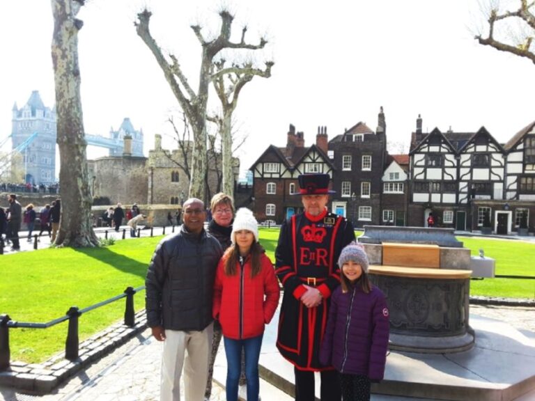 Tower of London and Tower Bridge Private Tour